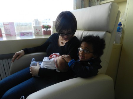 mijn meter wendy en vriendje larios op bezoek !